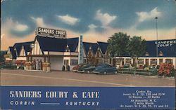 Sanders Court & Cafe Postcard