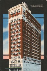 Hotel Washington Indianapolis, IN Postcard Postcard Postcard