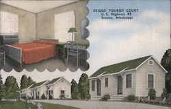 Brigg's Tourist Court Postcard