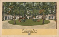 Mountain Aire Lodge Hendersonville, NC Postcard Postcard Postcard