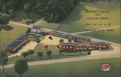 Beverly Court and Coffee Shop Postcard