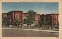 St. Vincent Hospital Postcard