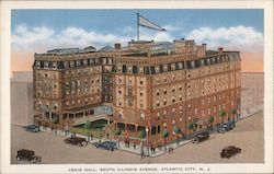 Craig Hall, South Illinois Avenue Postcard