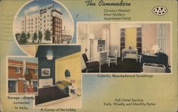 The Commodore Omaha, NE New Brunswick Postcard Postcard Postcard