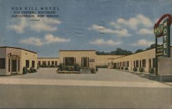 Nob Hill Motel Postcard