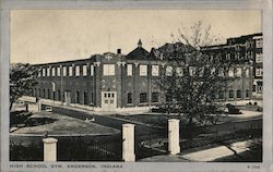 High School Gym Postcard