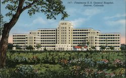 Fizsimons U.S. General Hospital Denver, CO Postcard Postcard Postcard