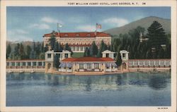 Fort William Henry Hotel Postcard