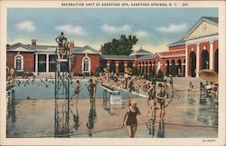 Recreation Unit at Saratoga Spa Saratoga Springs, NY Postcard Postcard Postcard