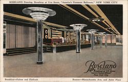 Roseland Dancing, Broadway at 51st Street "America's Foremost Ballroom" Postcard