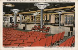 Roseland Dancing, Broadway at 51st Street "America's Foremost Ballroom" Postcard
