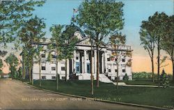 Sullivan County Court House Postcard