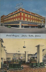 Hotel Rogers Idaho Falls, ID Postcard Postcard Postcard