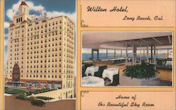 Wilton Hotel Long Beach, CA Postcard Postcard Postcard