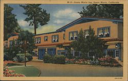 Santa Maria Inn California Postcard Postcard Postcard