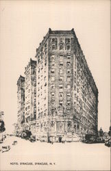 Hotel Syracuse Postcard