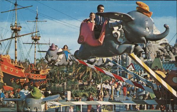 Dumbo - Fantasyland in Disneyland Anaheim California
