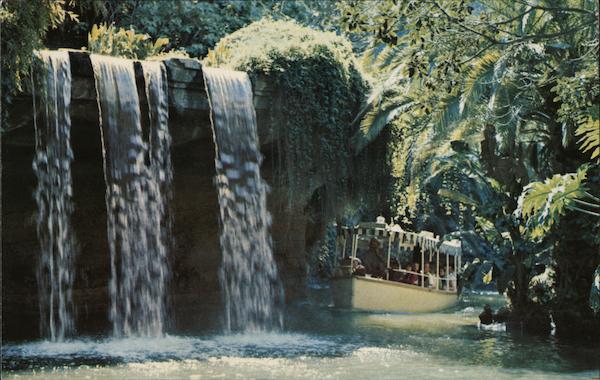 Disneyland Schweitzer Falls-Adventureland Anaheim California