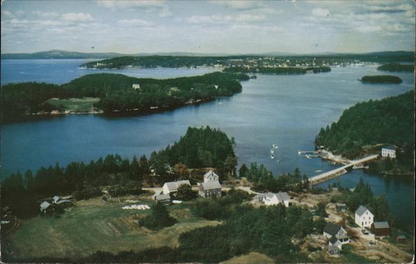 Goose Falls Cove Harborside Maine