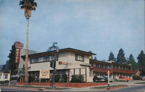 Sunsest-Orange Motel - 7001 Sunset Blvd. (U.S. 101) Hollywood California