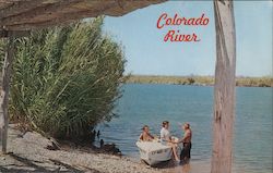 Colorado River Arizona Bob Van Luchene Postcard Postcard Postcard