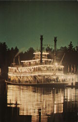 Mark Twain Steamboat - Disneyland Anaheim, CA Postcard Postcard Postcard