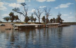 Lead Hill Boat Dock on Bull Shoals Lake - Ozarks Postcard