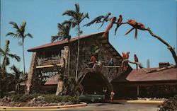 Unusual Entrance to the Parrot Jungle Postcard