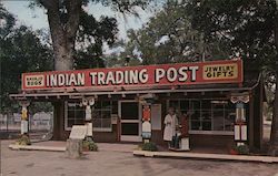 Indian Trading Post Pine Valley, CA Postcard Postcard Postcard
