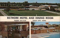Biltmore Motel and Dining Room Postcard
