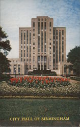City Hall of Birmingham Alabama Postcard Postcard Postcard
