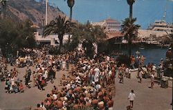 Greeting the Visitors to Avalon Postcard