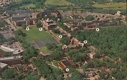 The University of Michigan Women's Dormitory Area Postcard