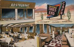 Trails End Restaurant Postcard