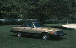 1983 Mercedes Benz 500SL Postcard