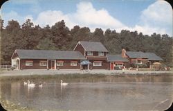 Little Lake Tourist Court Postcard
