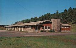 Rock Crest Lodge Custer, SD C. J. Tounsley Postcard Postcard Postcard