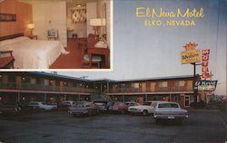 El Neva Motel Elko, NV Postcard Postcard Postcard