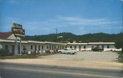 Black's Motel Postcard