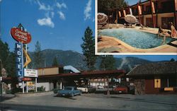 Carroll Shelby's Sky Terrace Motel Postcard
