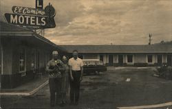 El Camino Motel Yoncalla, OR Postcard Postcard Postcard