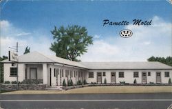 Pamette Motel Postcard