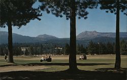 On the Golf Course at Feather River Inn Postcard