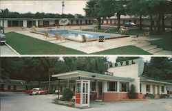 The Boulevard Motel Deland, FL Postcard Postcard Postcard