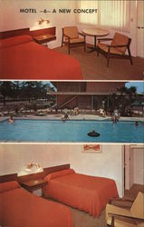 Motel -6- Corporation Santa Barbara, CA Postcard Postcard Postcard