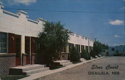 Elms Court Ogallala, NE Postcard Postcard Postcard