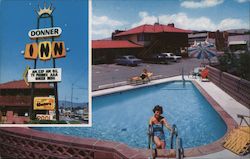 Donner Inn Motel Reno, NV Postcard Postcard Postcard