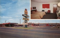 Holiday House Motel Postcard