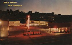Star Motel - San Francisco Postcard