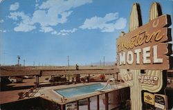 Western Motel Postcard